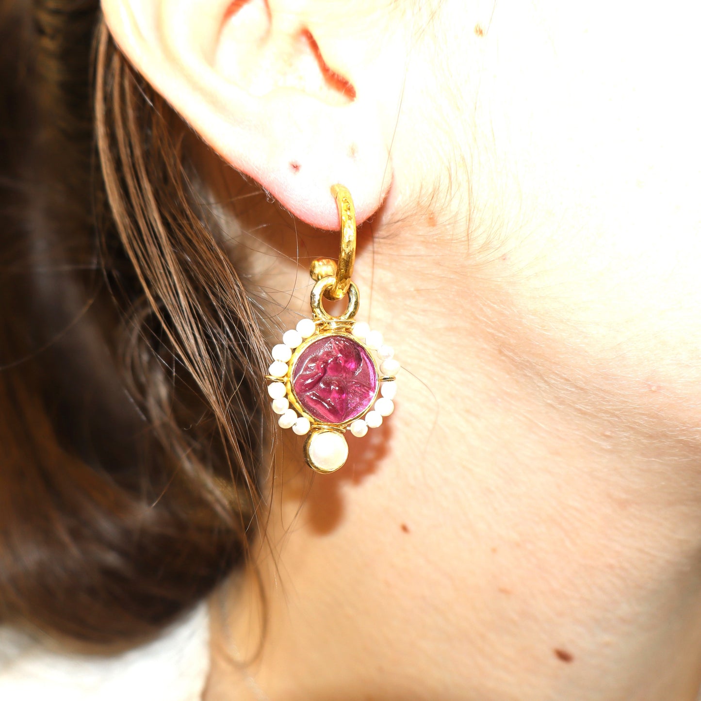 Cupid Hoops Earrings