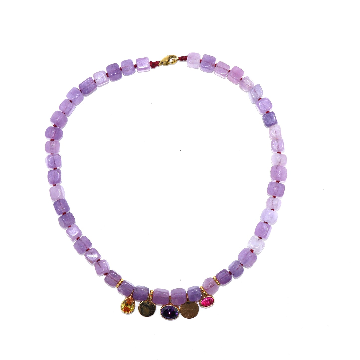 Orchid Amethyst Necklace