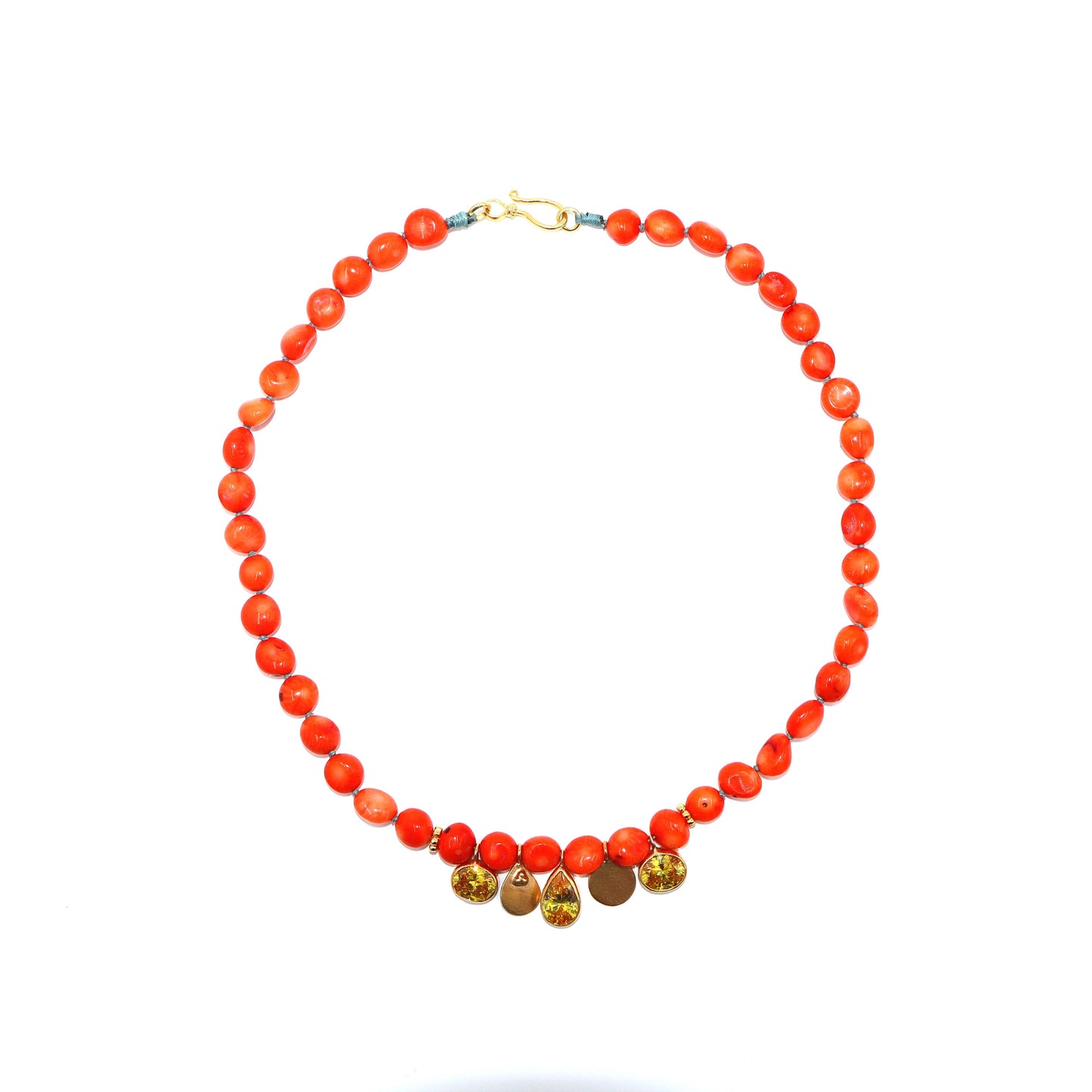 Orchid Coral Necklace