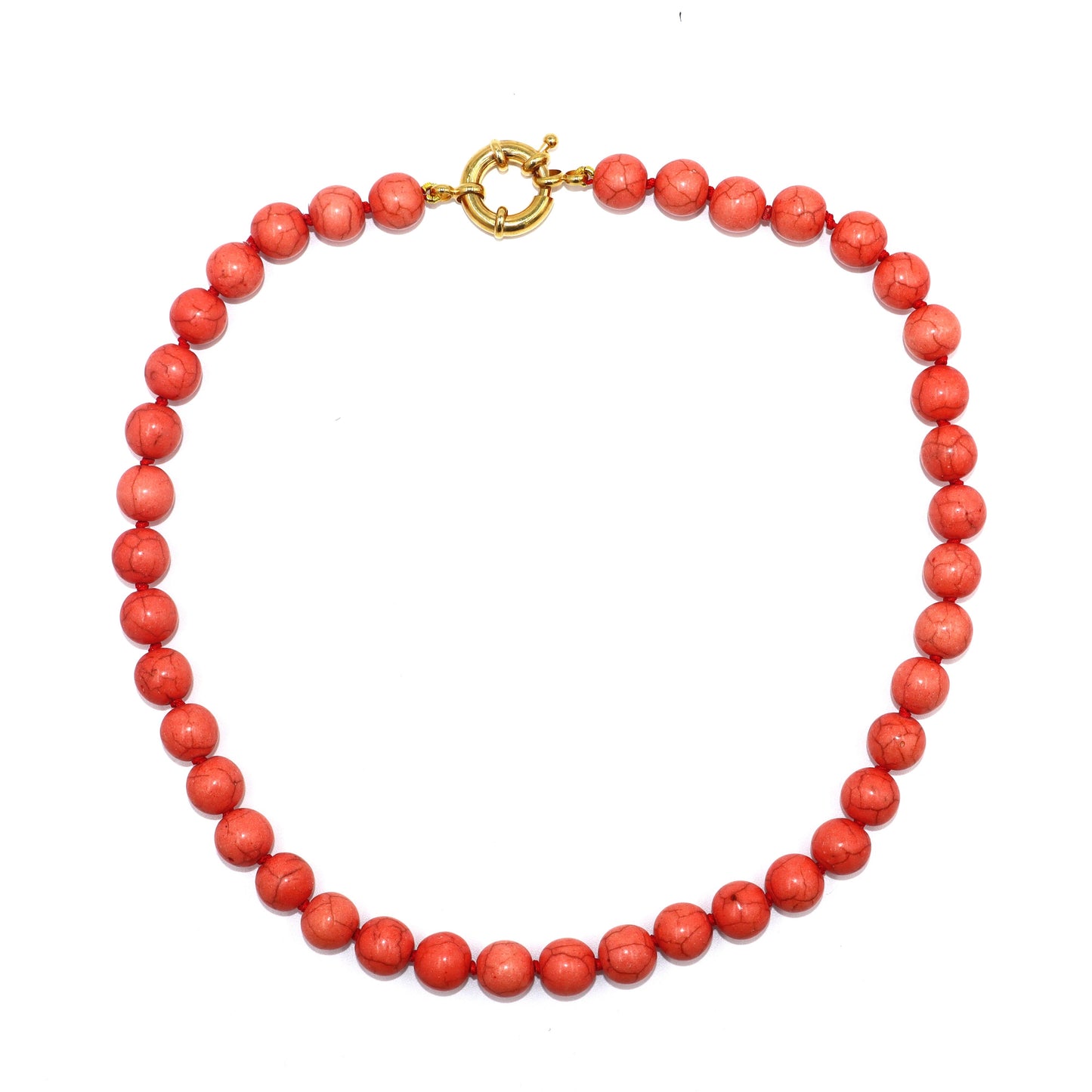 Lolly Pop Orange Necklace