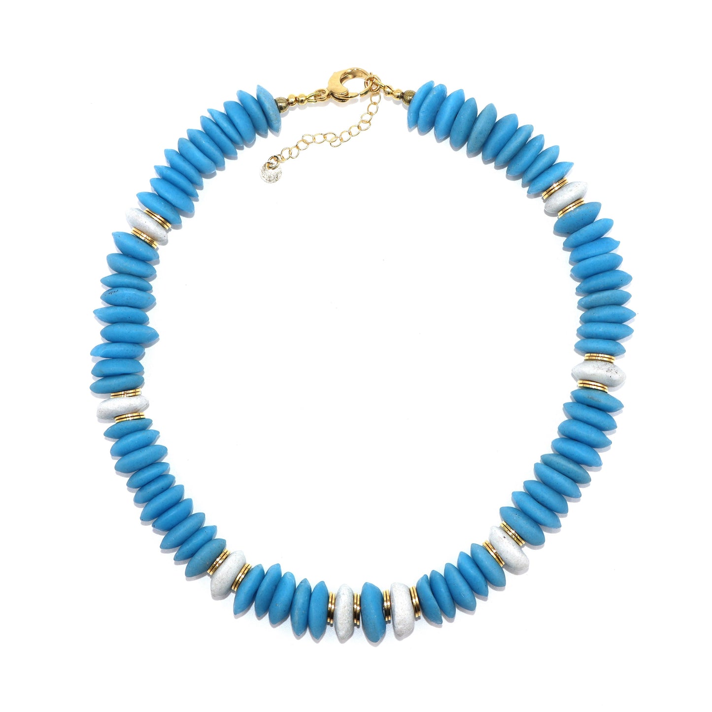 Heliotrope Turquoise Necklace