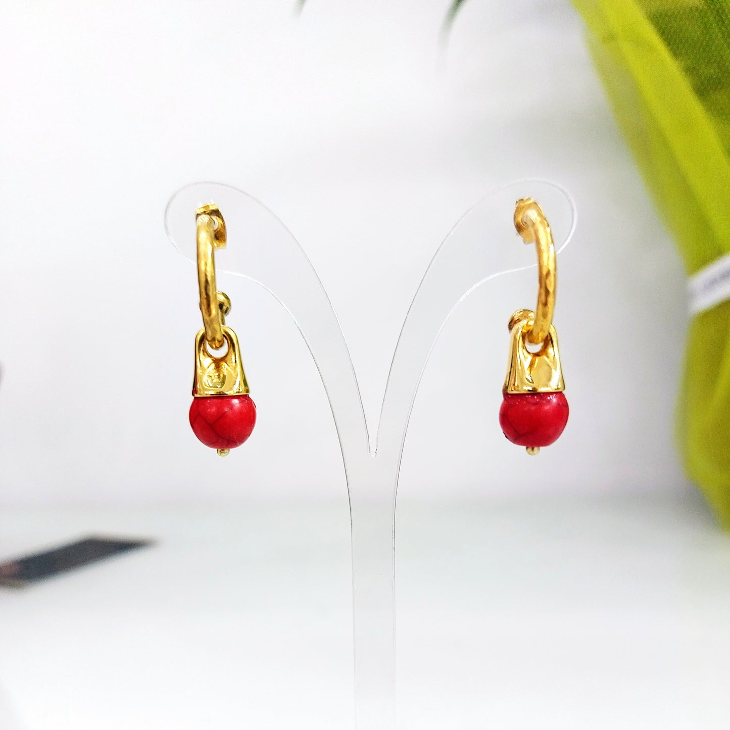 LollyPop Charm Hoop Earrings