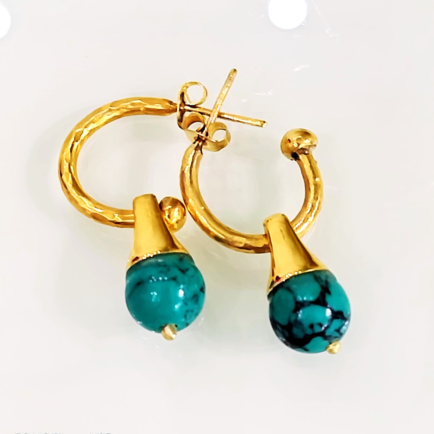 LollyPop Charm Hoop Earrings
