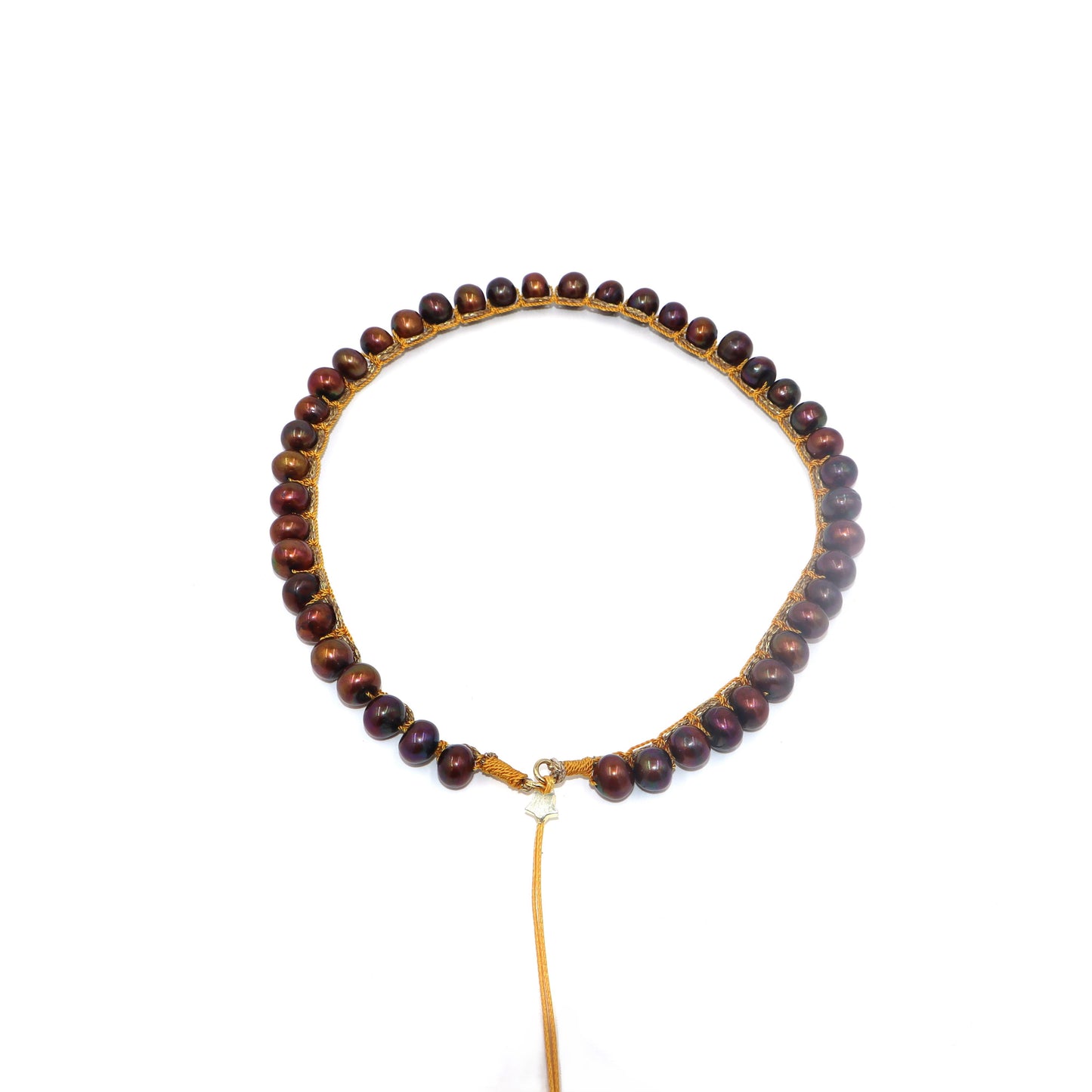 Starry Night Brown Necklace