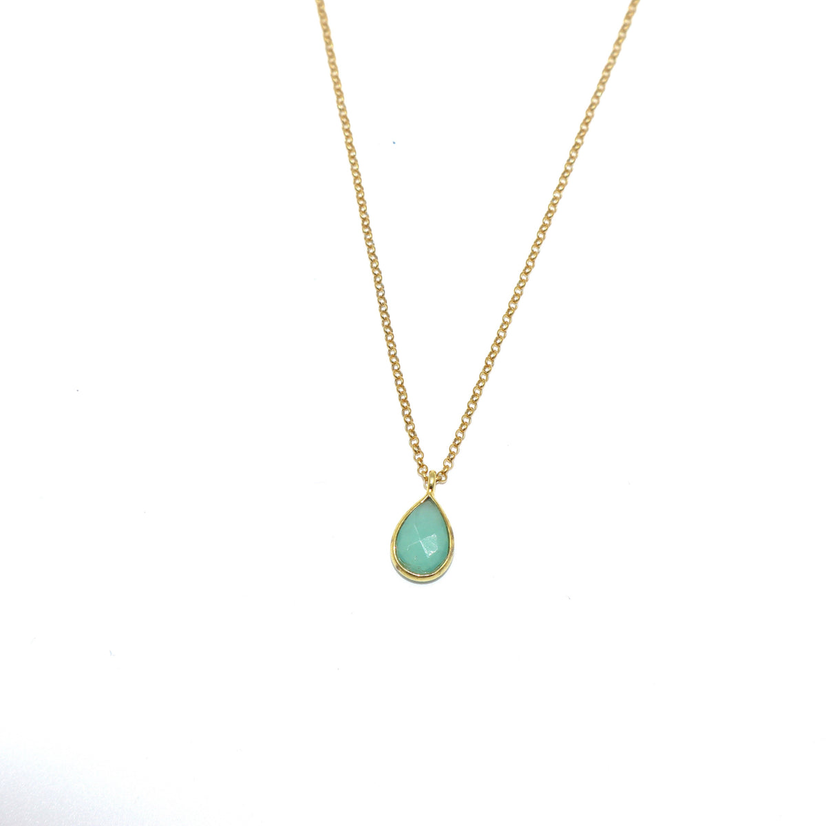 Snowfall Aventurine Pendant Necklace