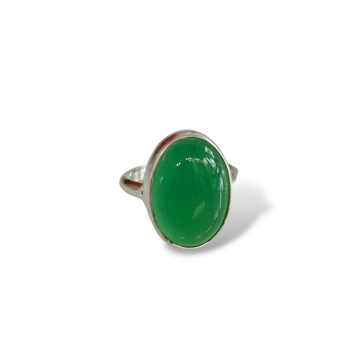 Green Cabochon Ring