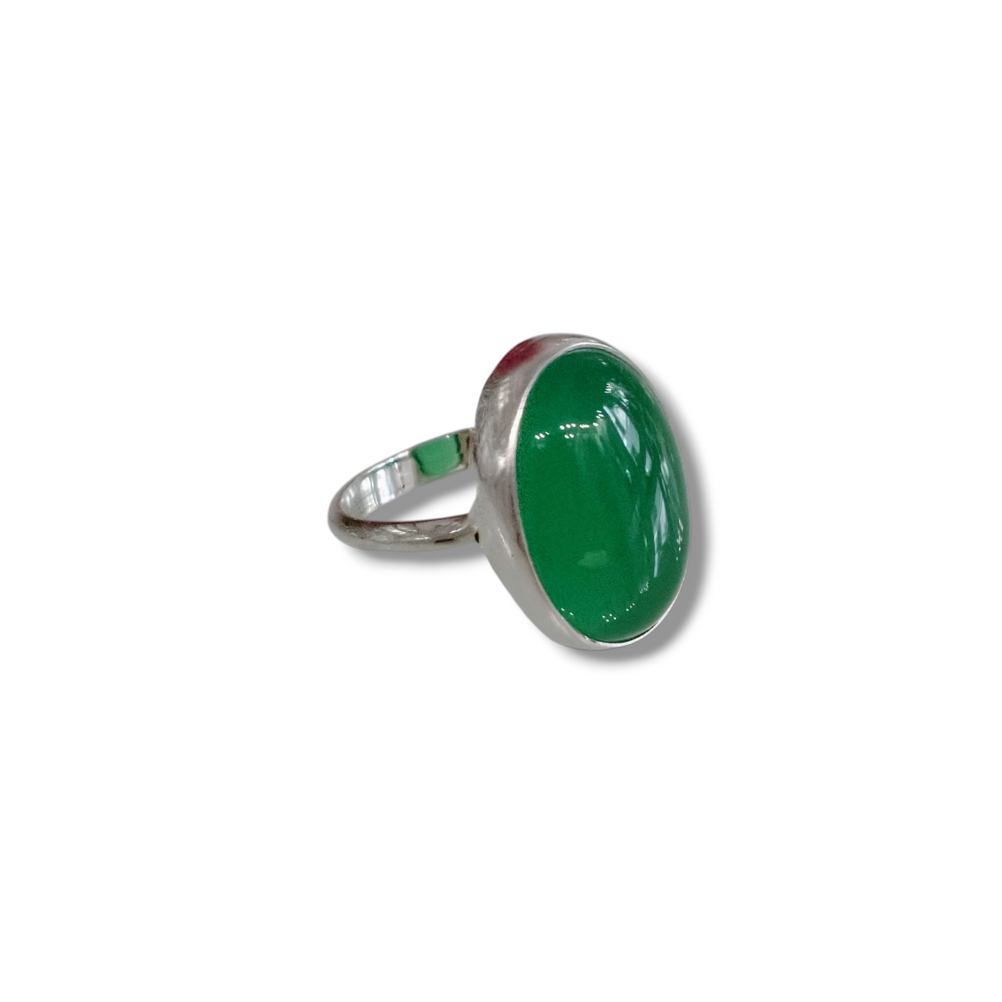 Green Cabochon Ring