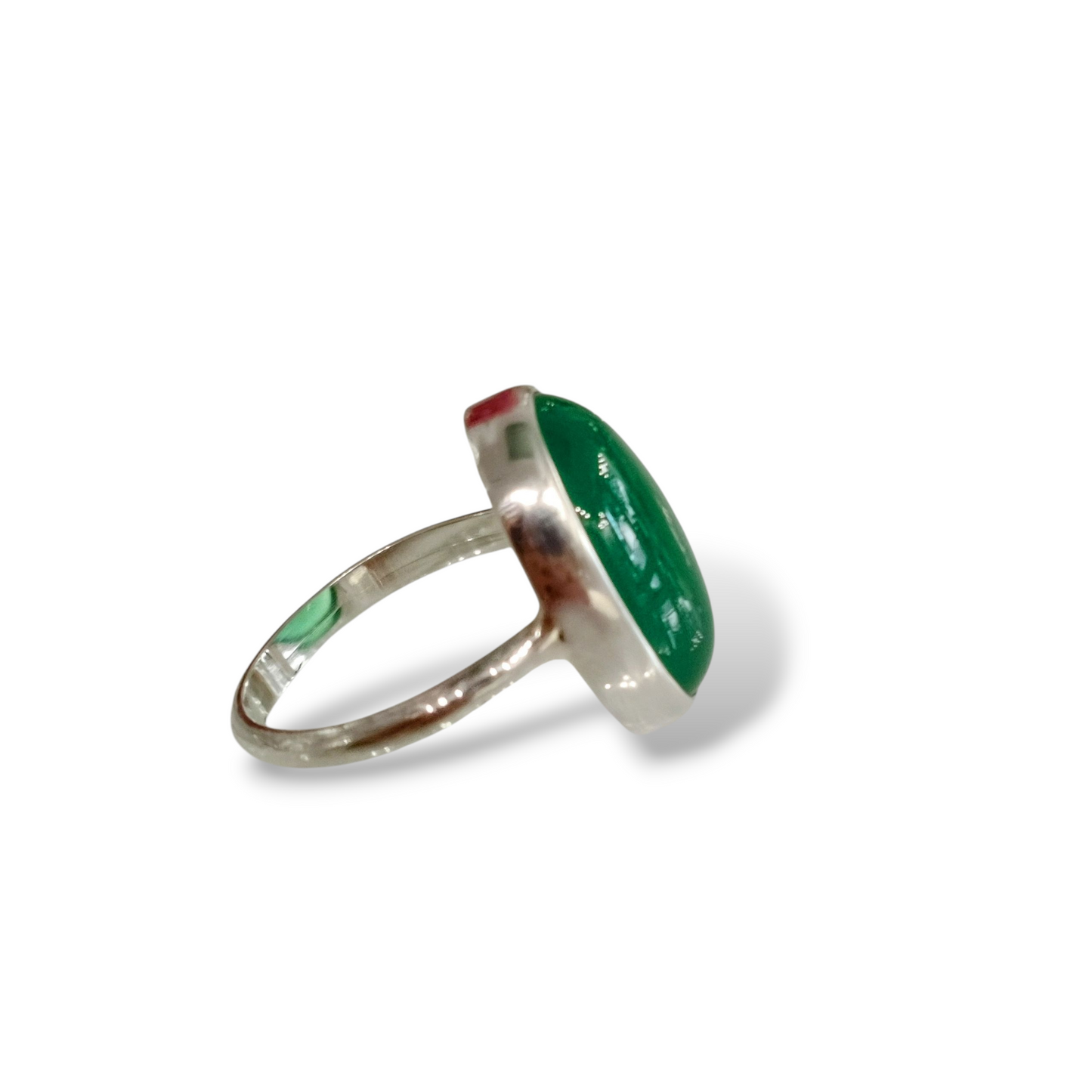 Green Cabochon Ring