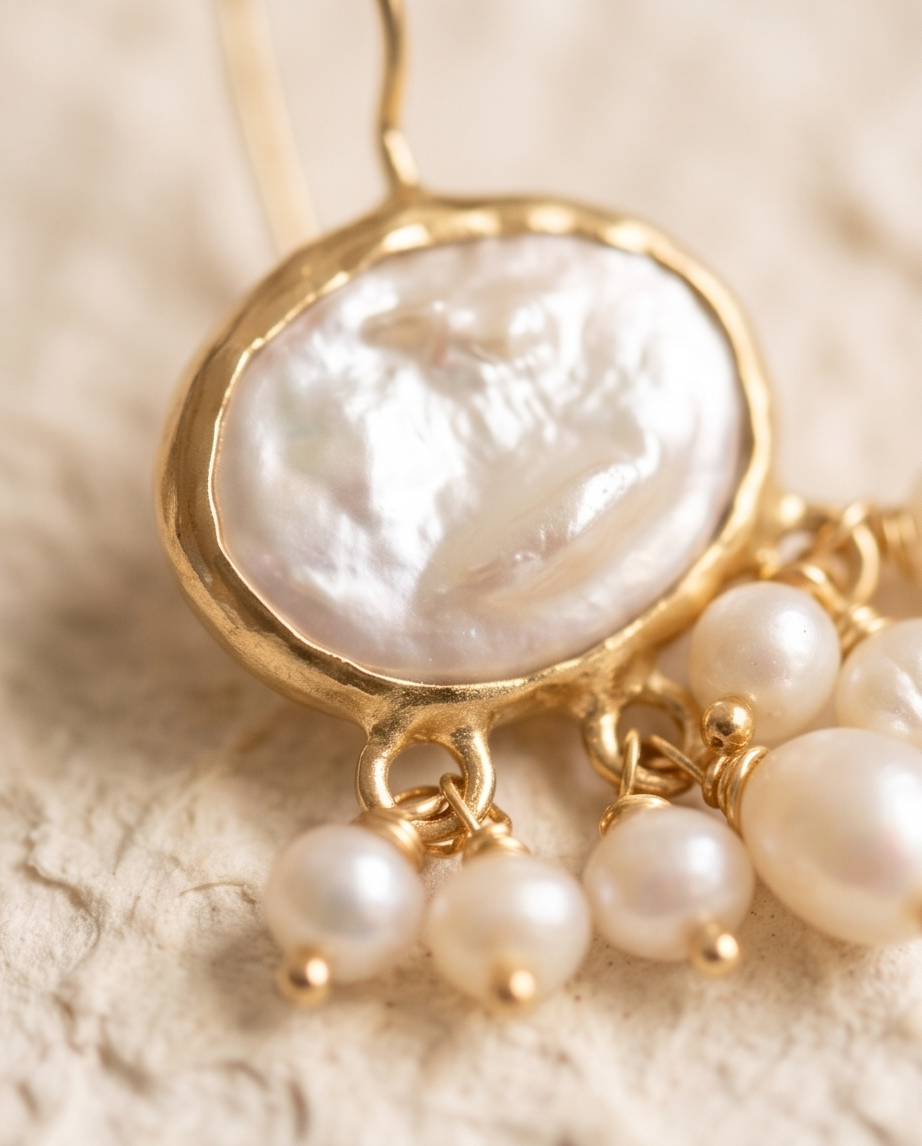 Nereid Pearly Earrings
