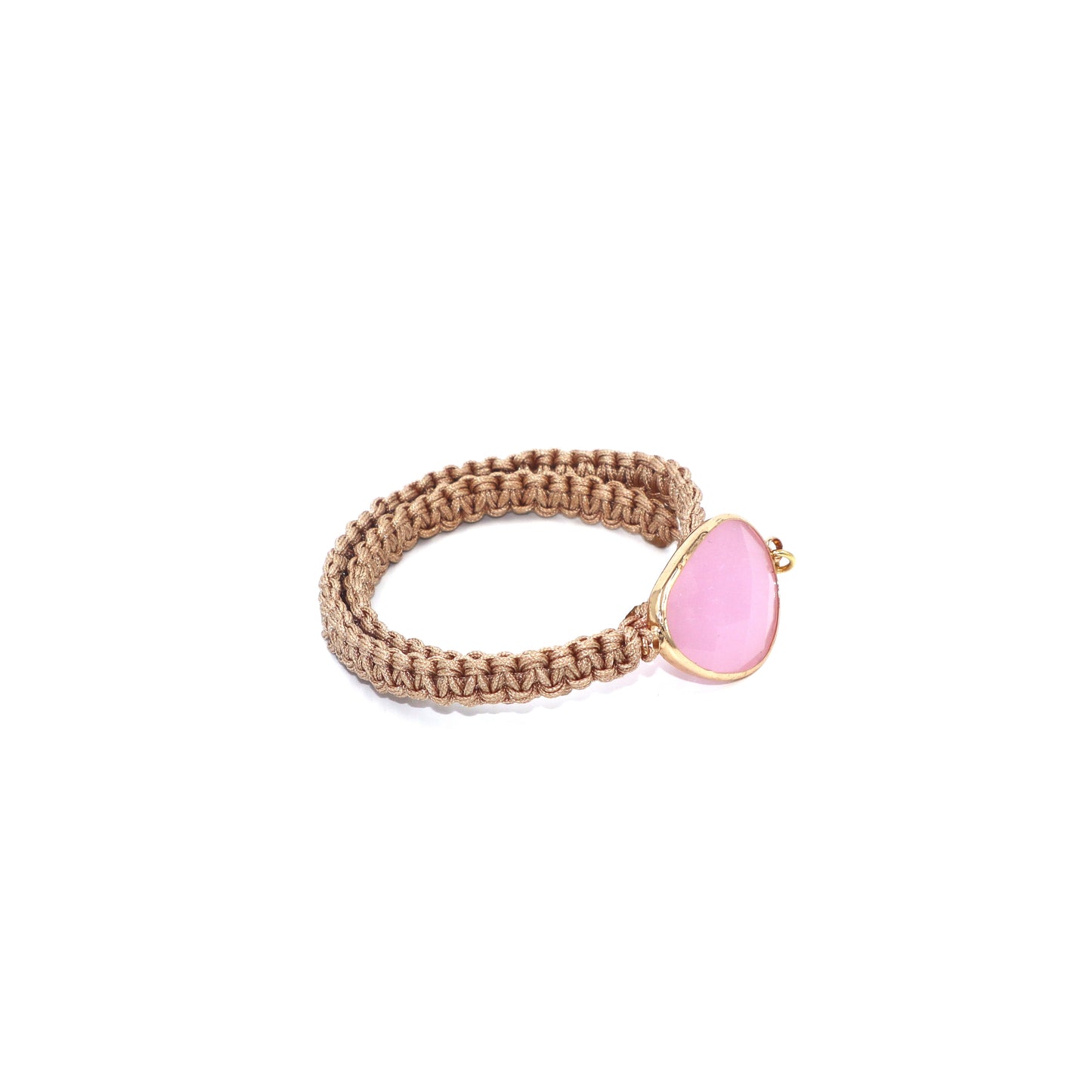 Blush Macrame Bracelet