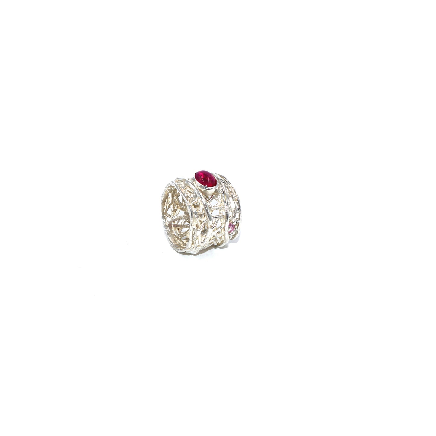 Wivy Red-Fuchsia Ring