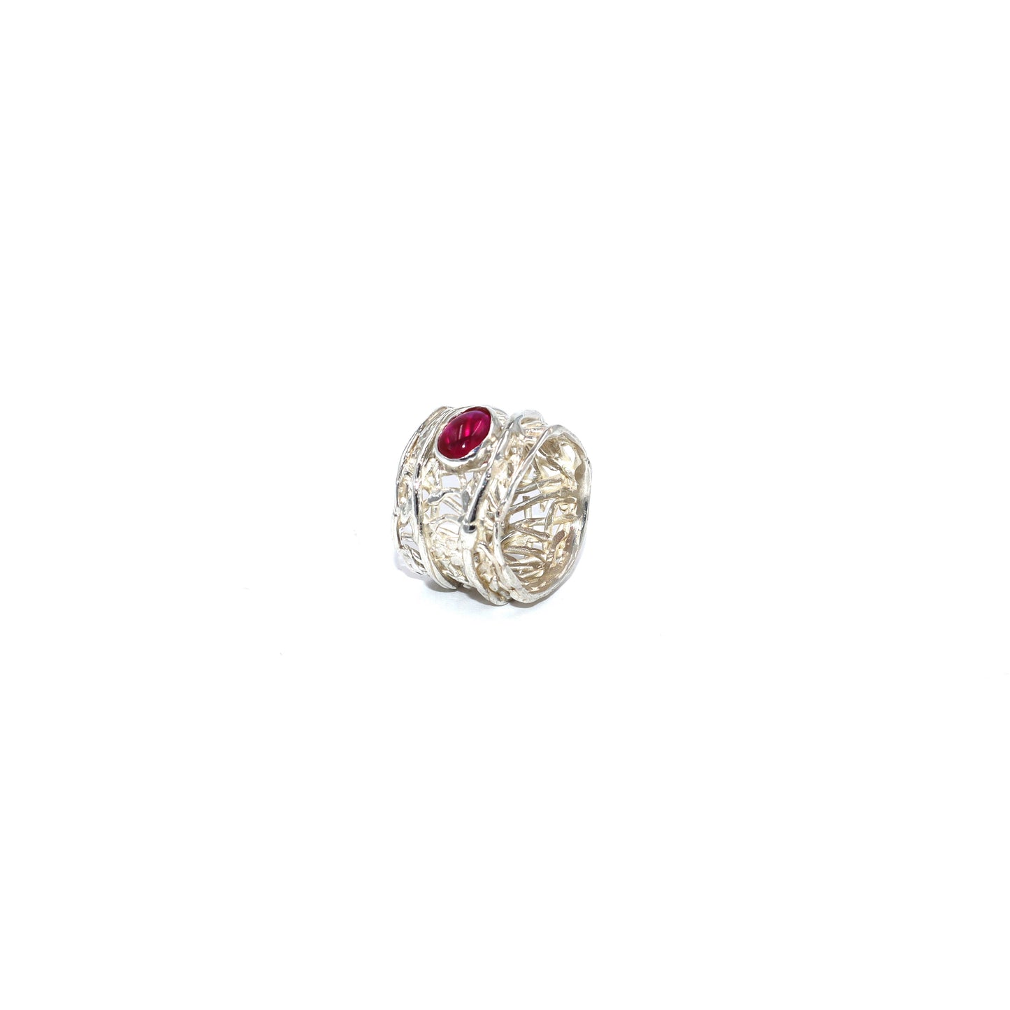 Wivy Red-Fuchsia Ring