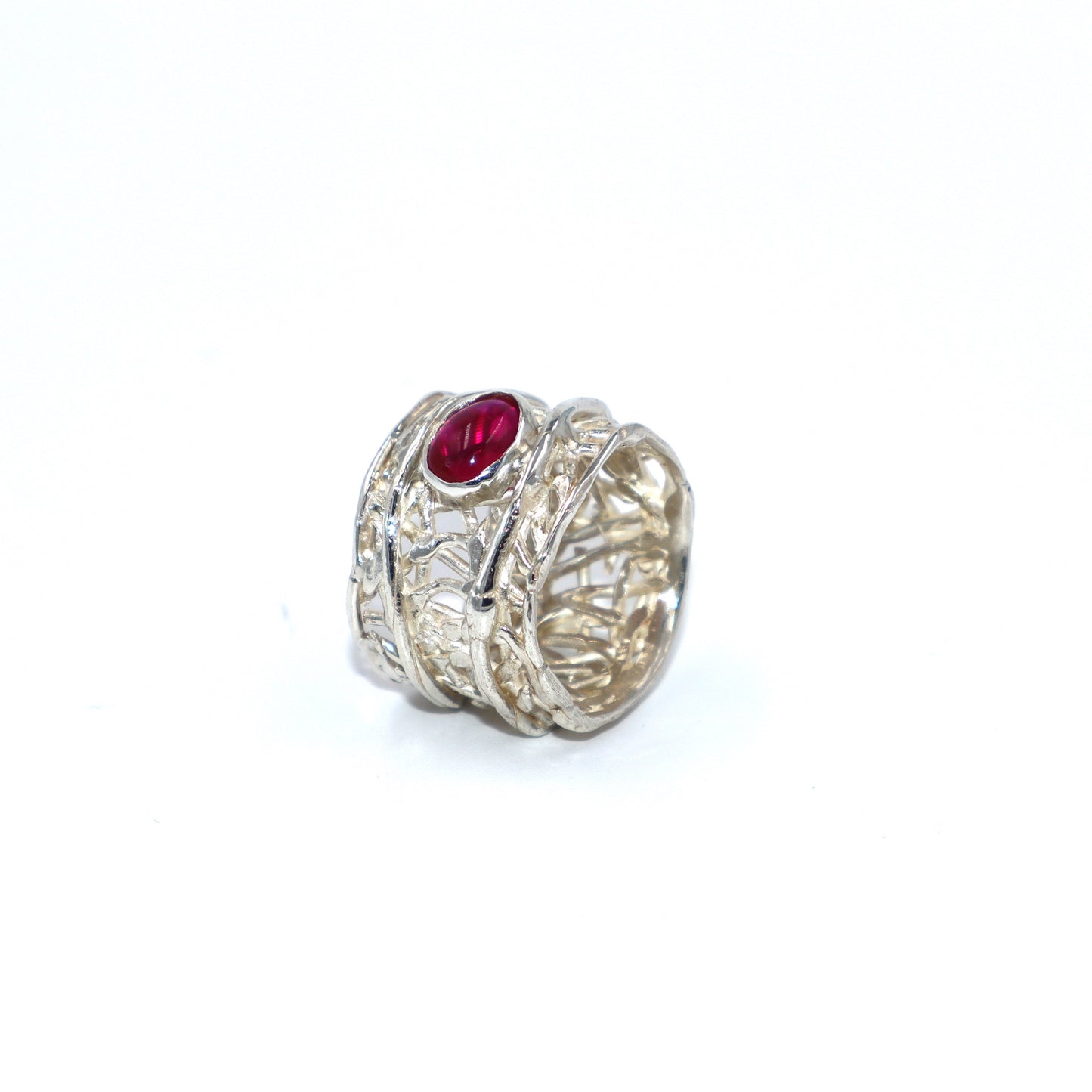 Wivy Red-Fuchsia Ring