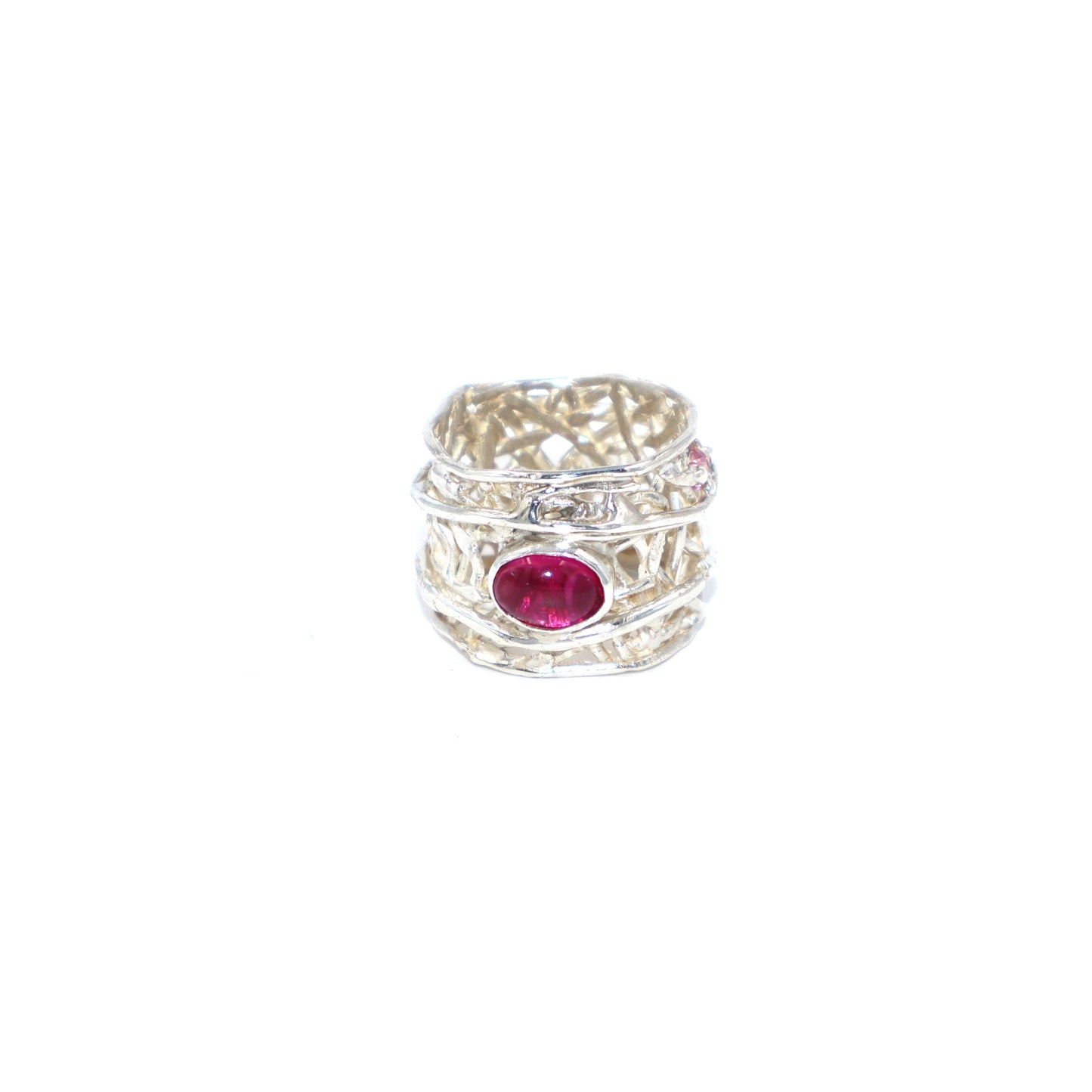 Wivy Red-Fuchsia Ring