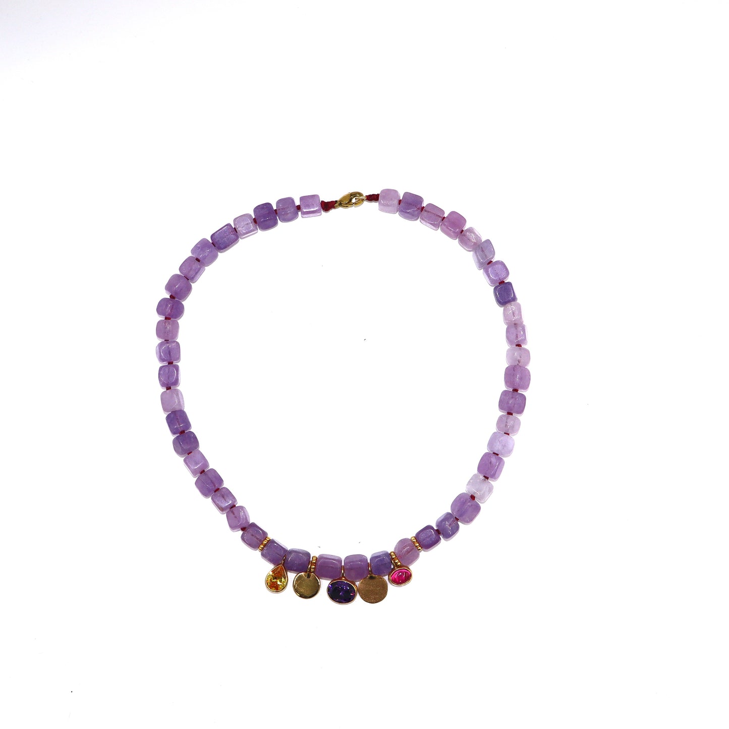 Orchid Amethyst Necklace