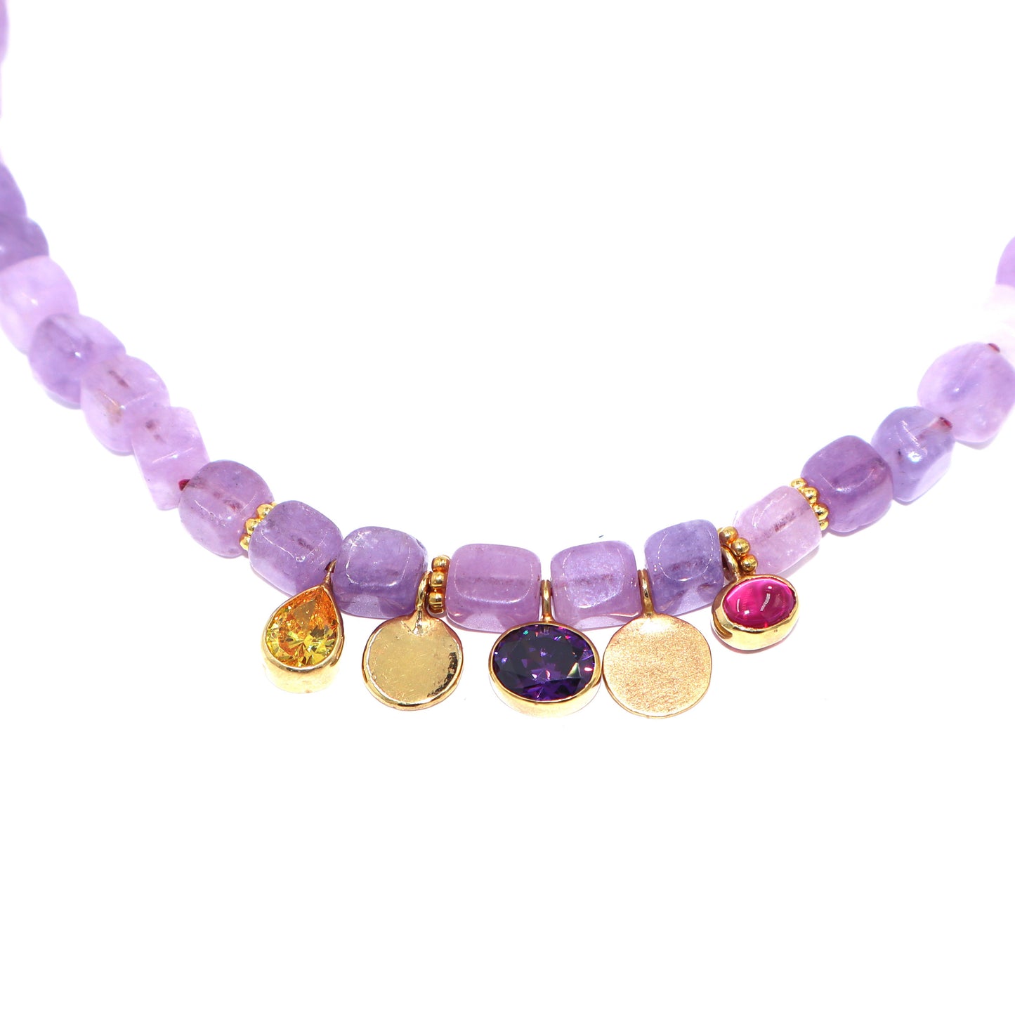 Orchid Amethyst Necklace