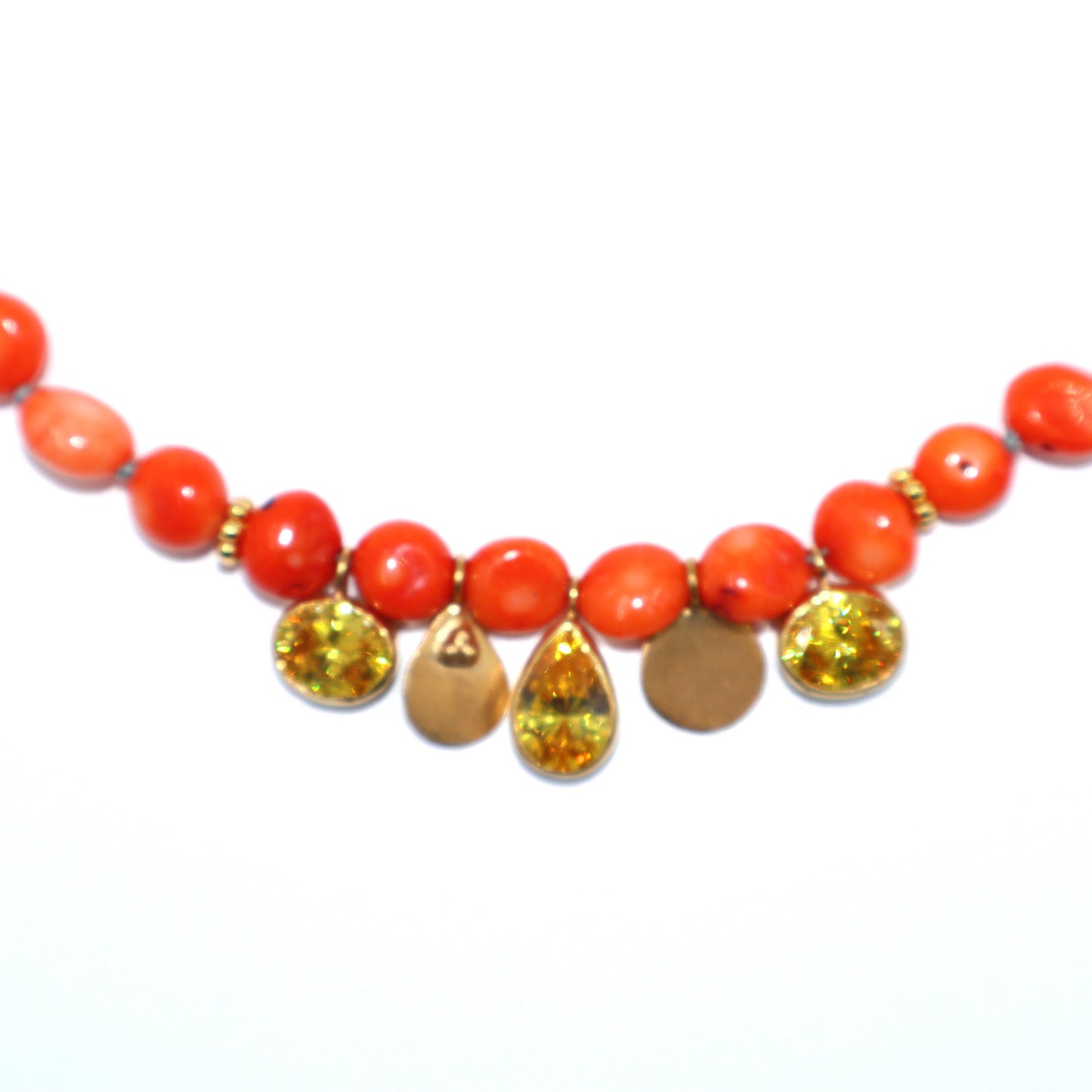 Orchid Coral Necklace