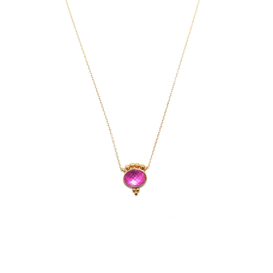 Diva Fucshia Necklace