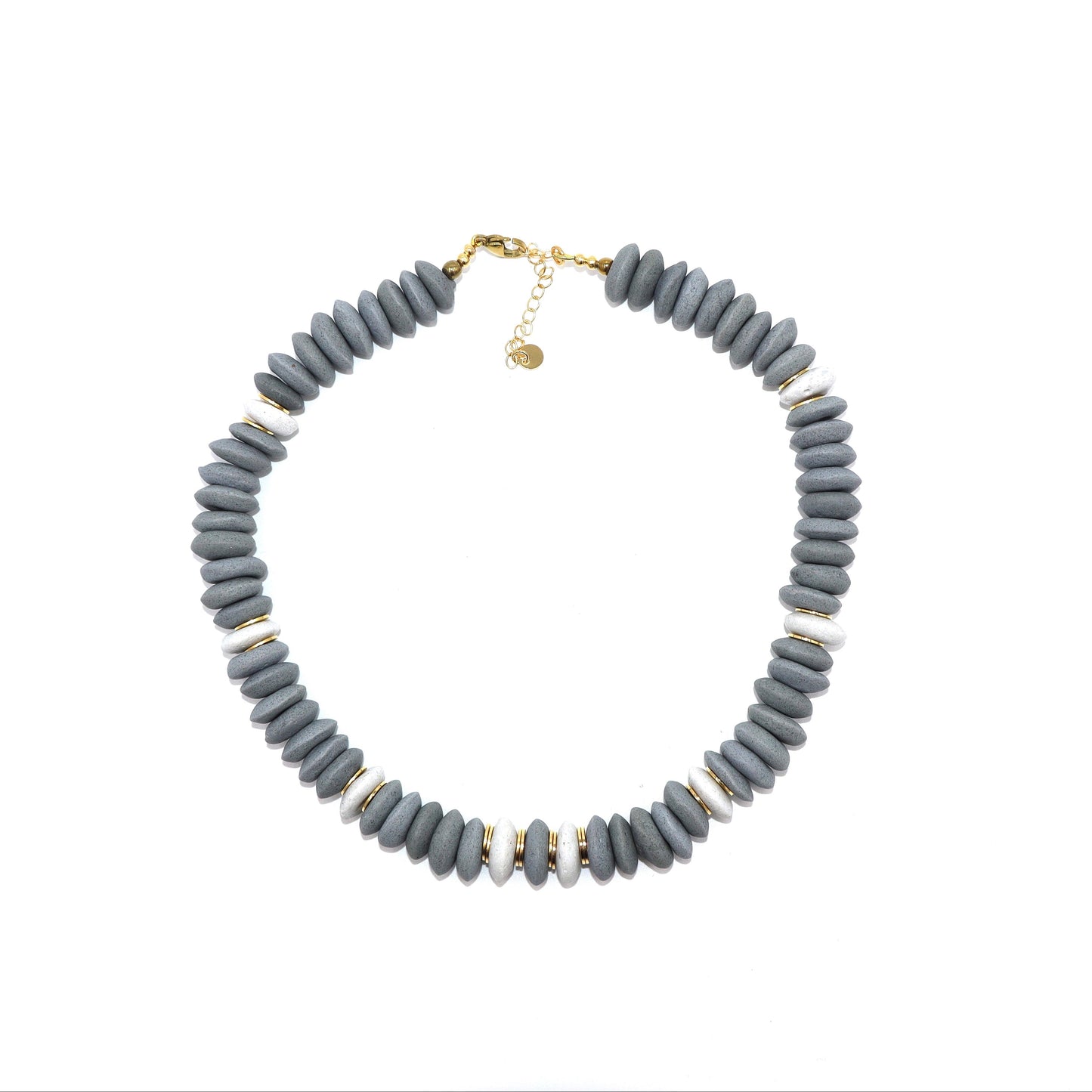 Heliotrope Grey Necklace