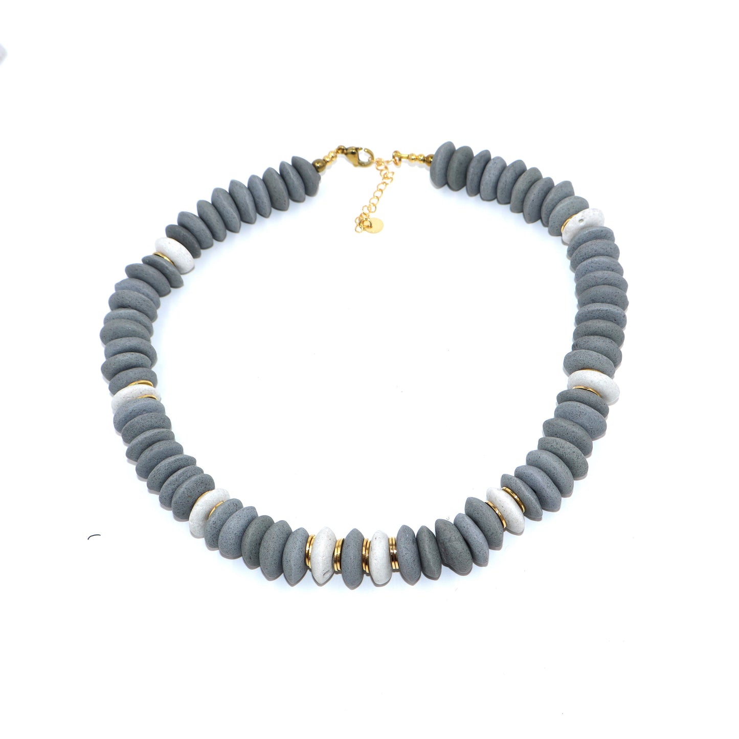 Heliotrope Grey Necklace