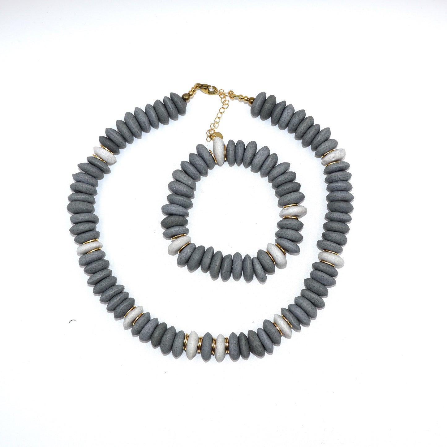 Heliotrope Grey Necklace