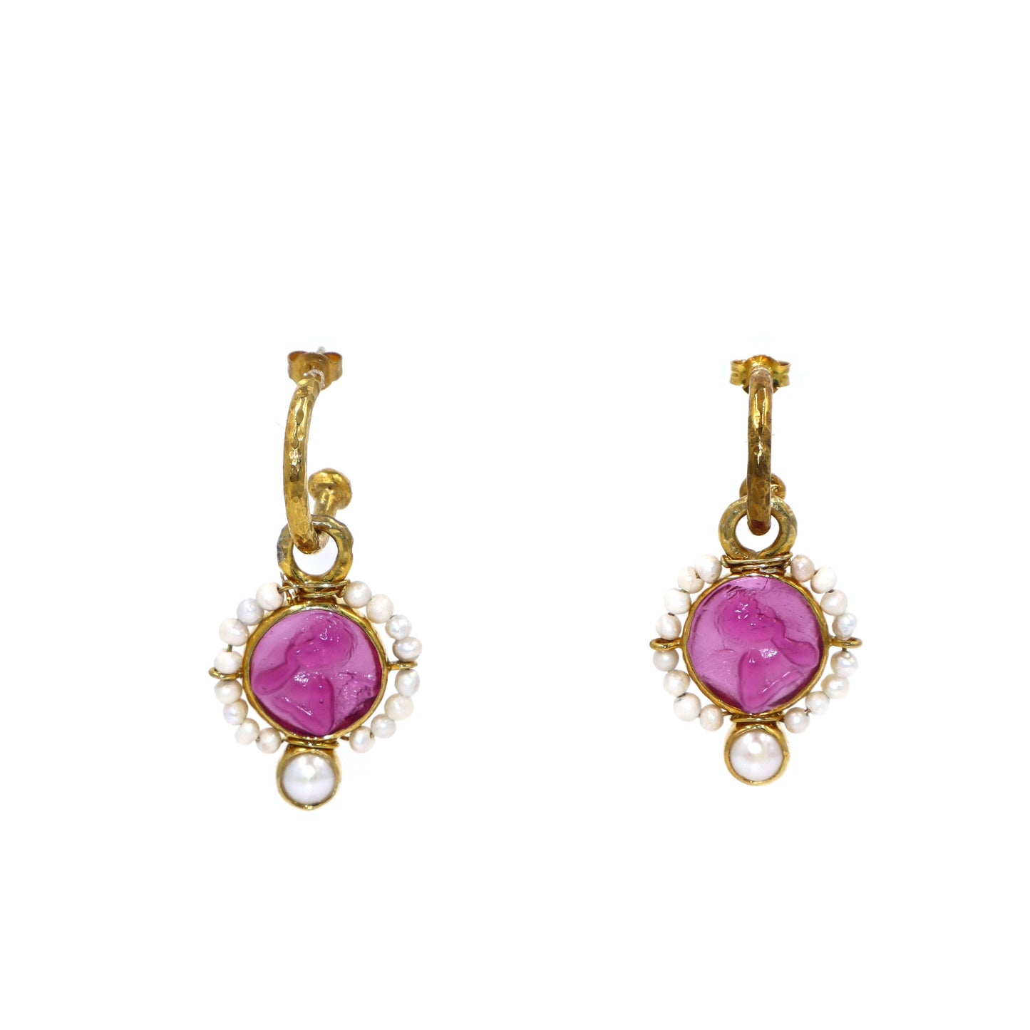 Cupid Hoops Earrings
