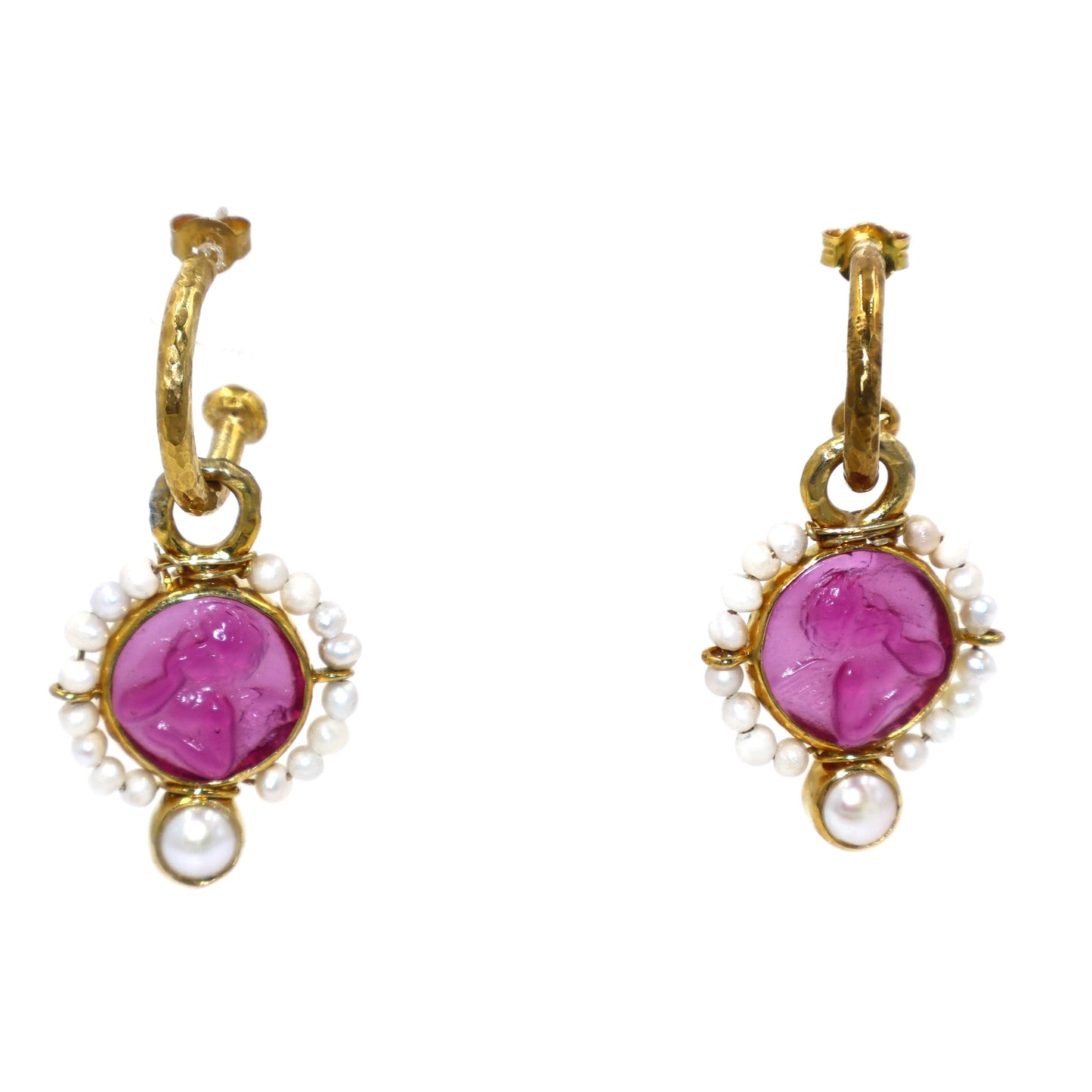 Cupid Hoops Earrings