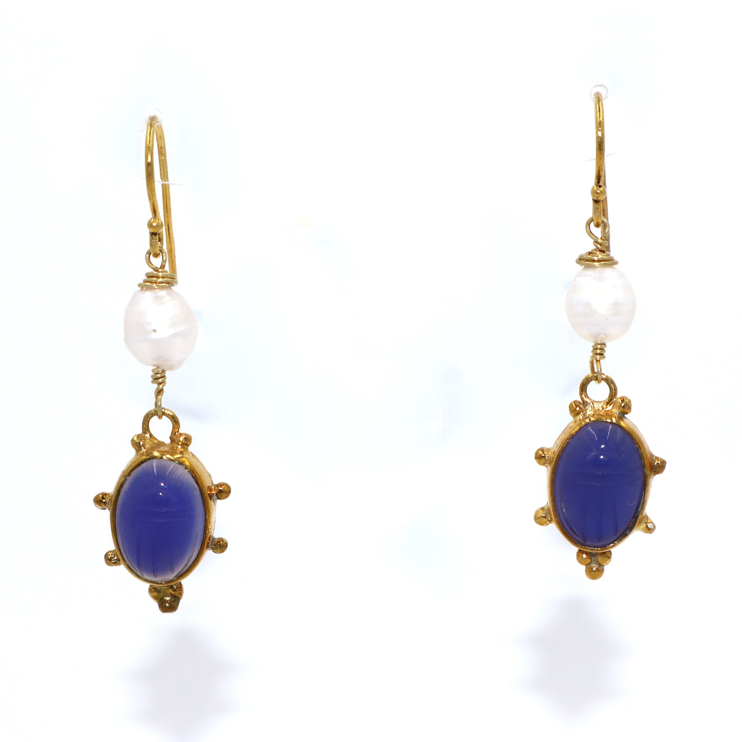 Bluw Agate Earrings
