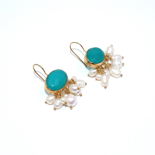 Summer Breeze Turquoise Earrings
