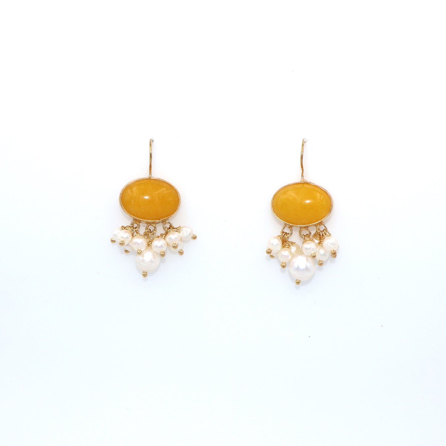 Summer Breeze Yellow Earrings