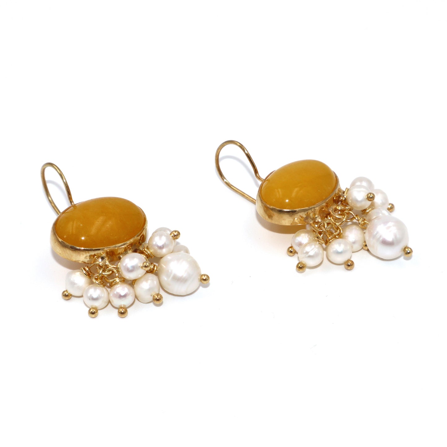 Summer Breeze Yellow Earrings