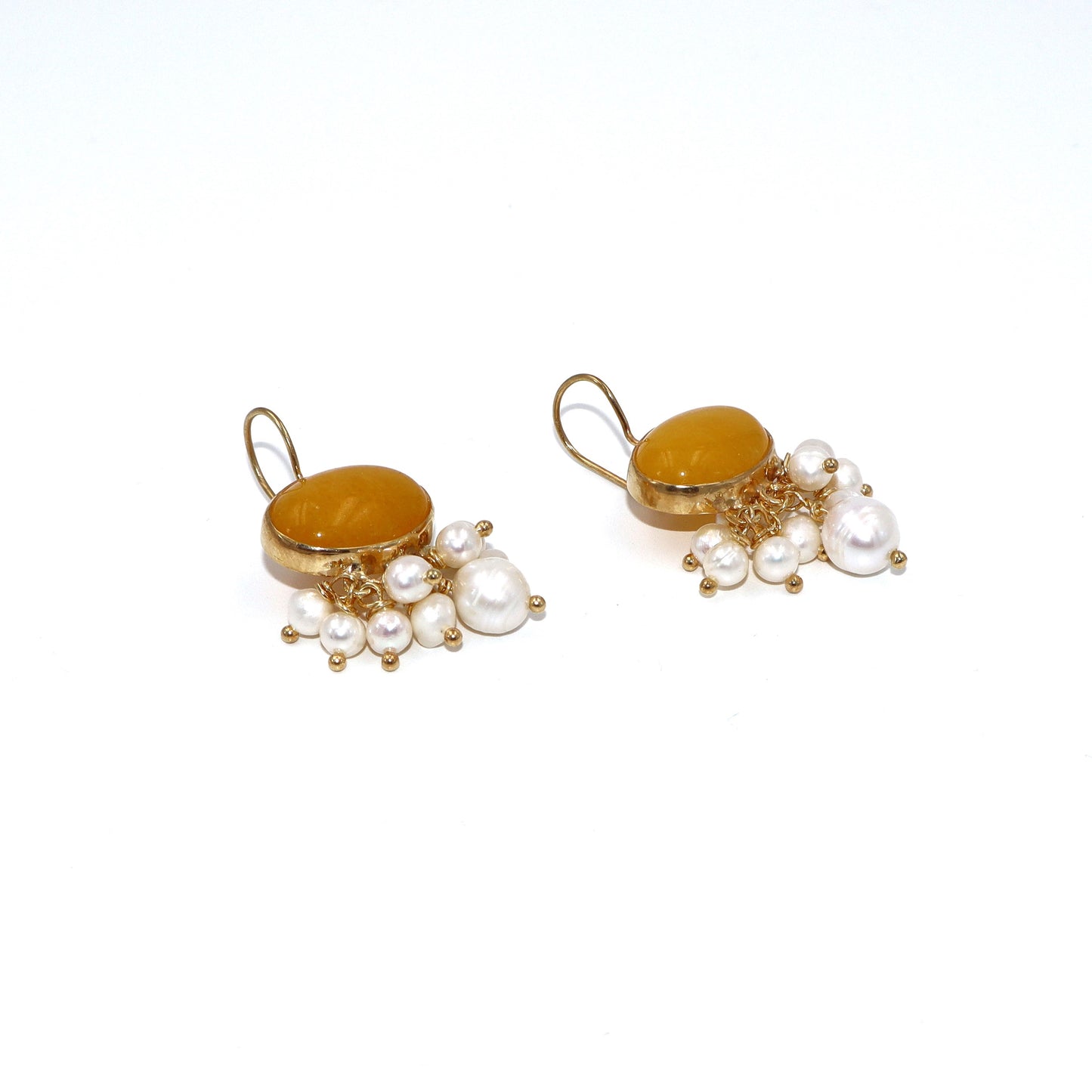 Summer Breeze Yellow Earrings