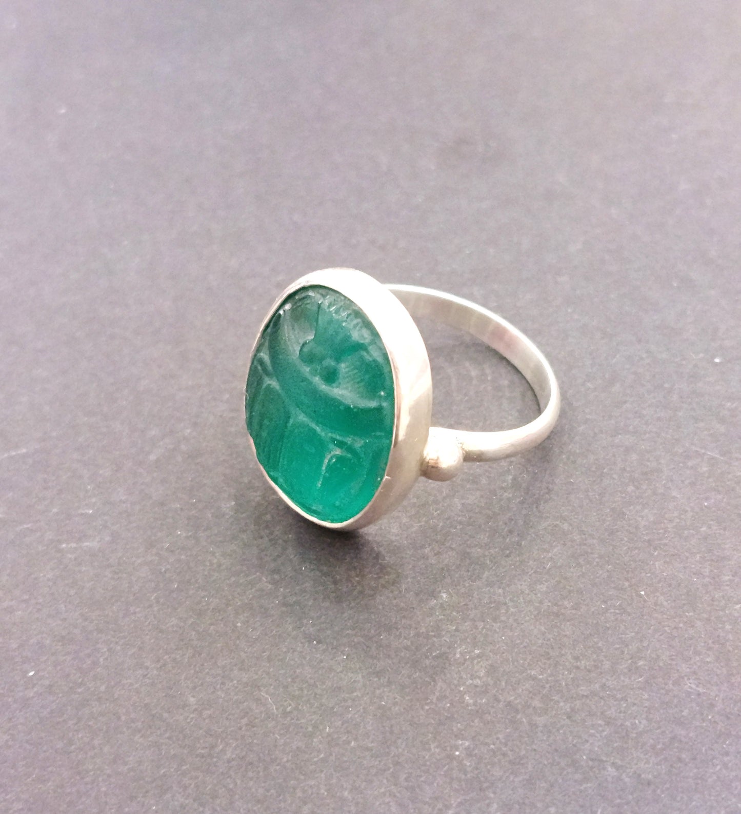 Scarab Intaglio Ring