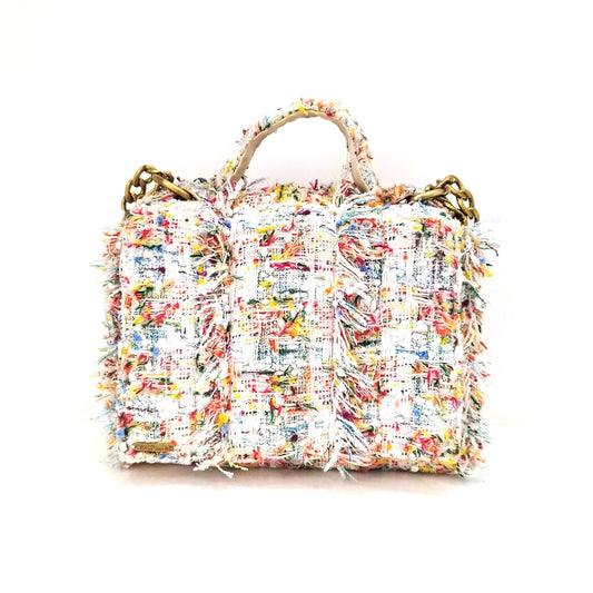 Multi Color Tweed Bag