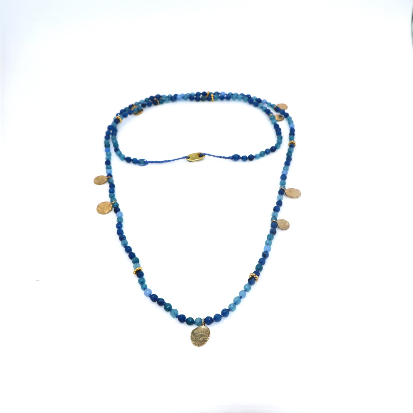 Knotty Blue Necklace
