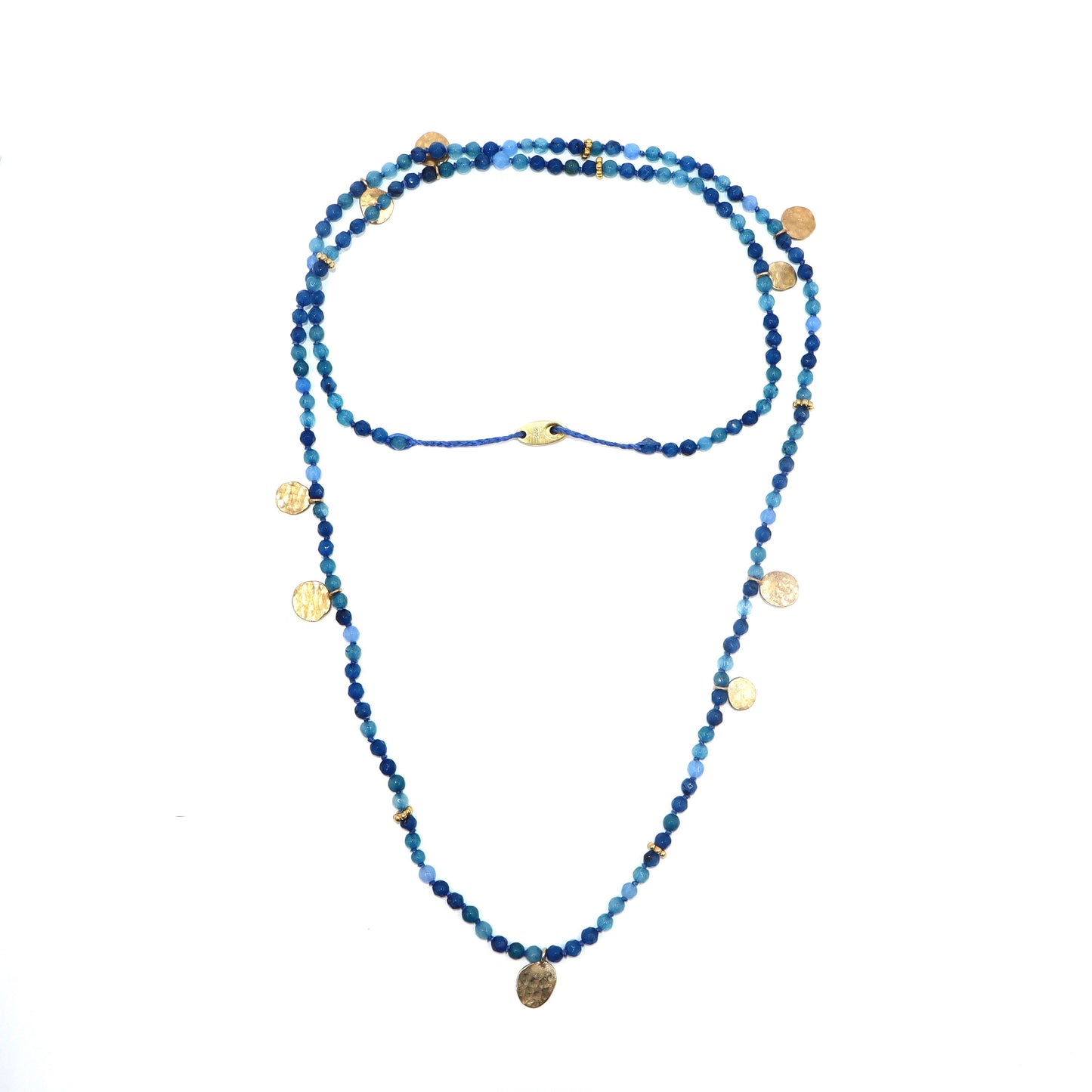 Knotty Blue Necklace