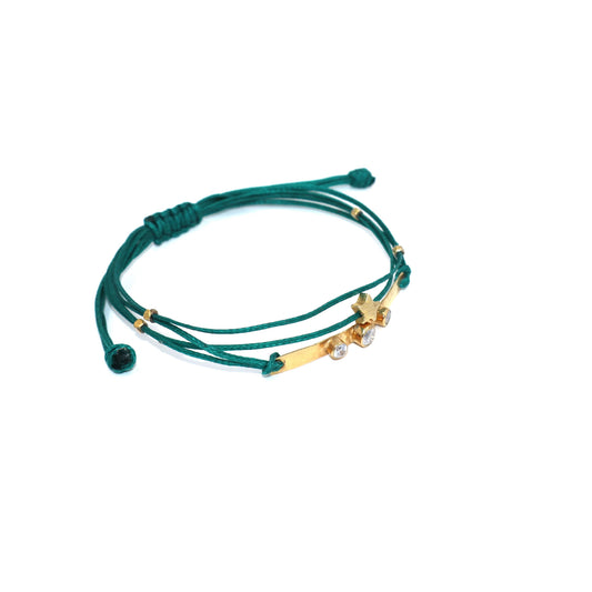 Halo Bracelet Dark Green