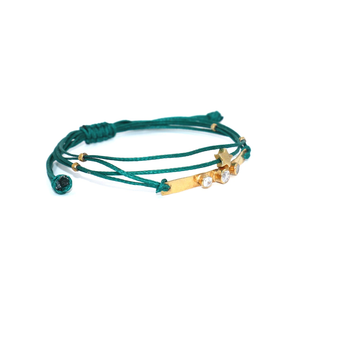 Halo Bracelet Dark Green