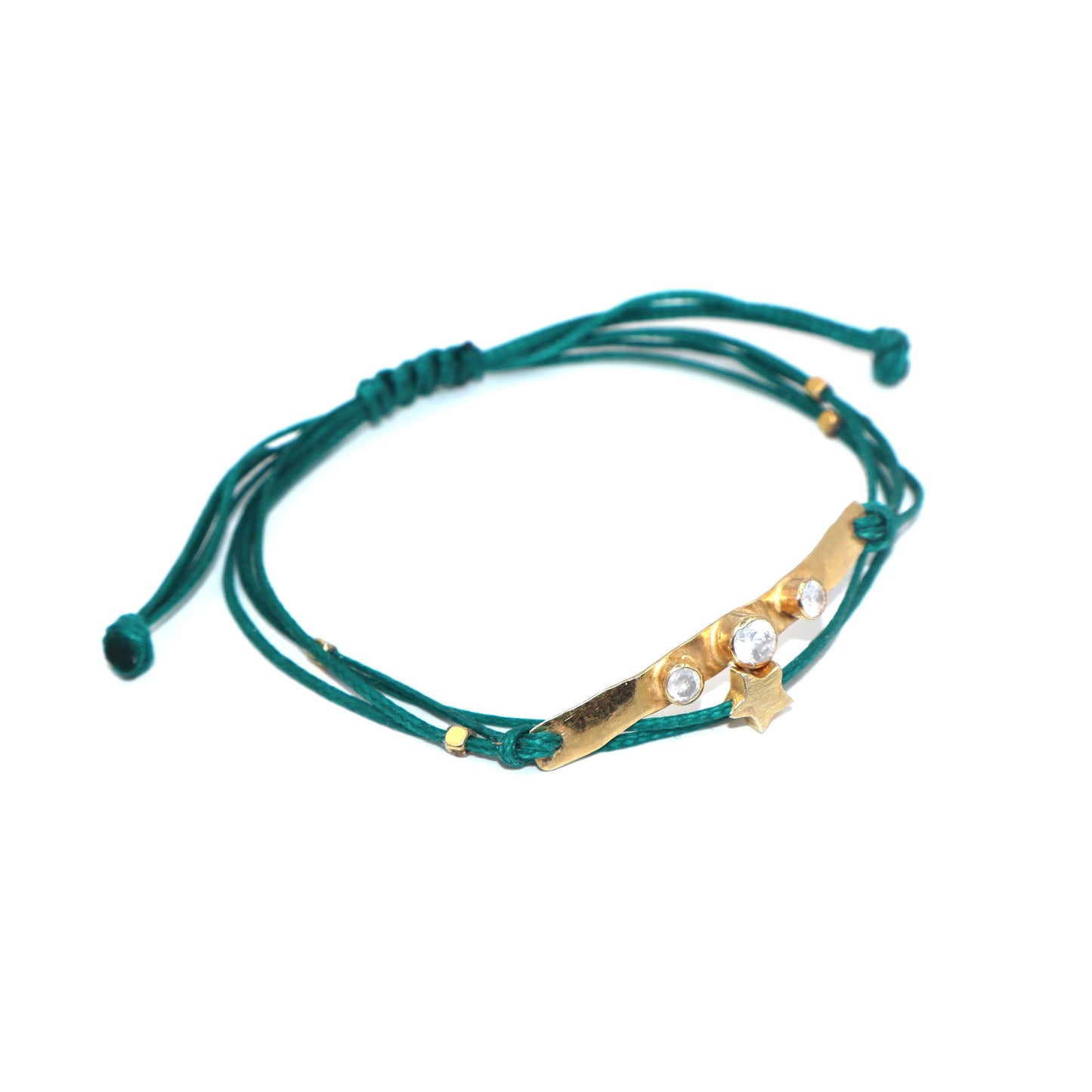 Halo Bracelet Dark Green