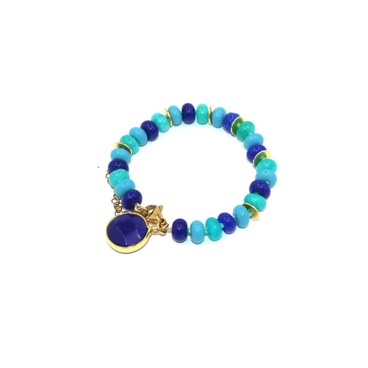 Esther Multi Blue Bracelet