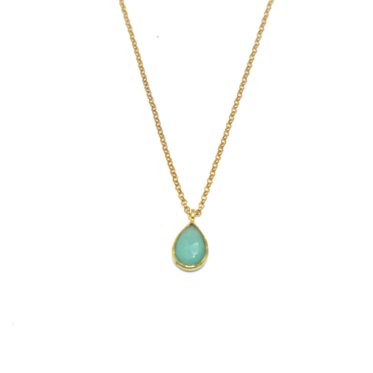 Snowfall Aventurine Pendant Necklace