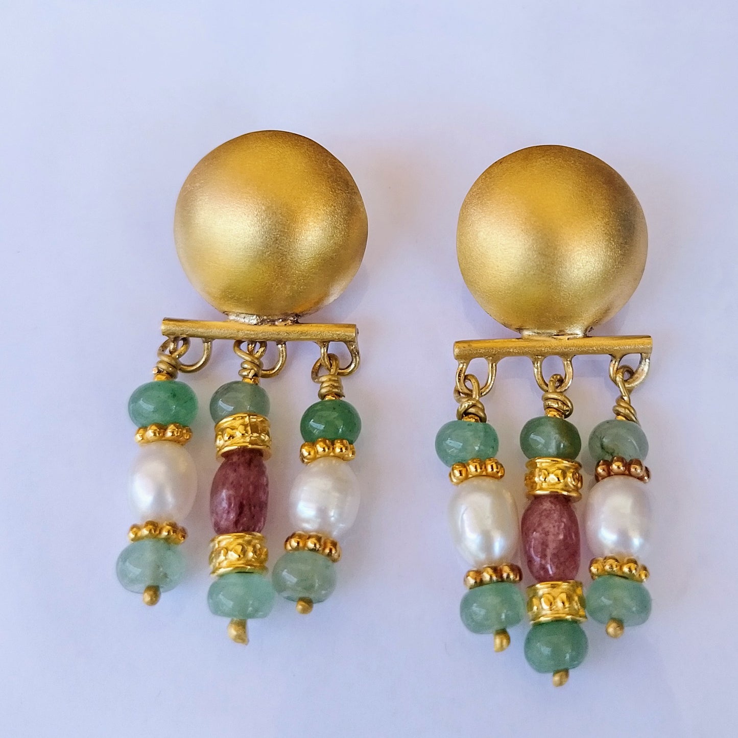 Rainfall Tourmaline Earrings