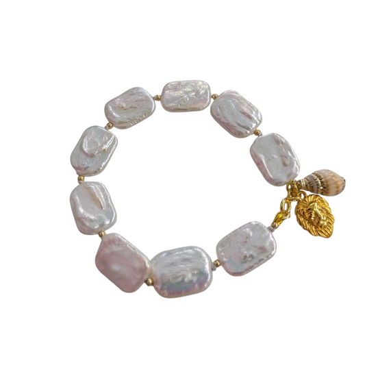 White Pearls Bracelet