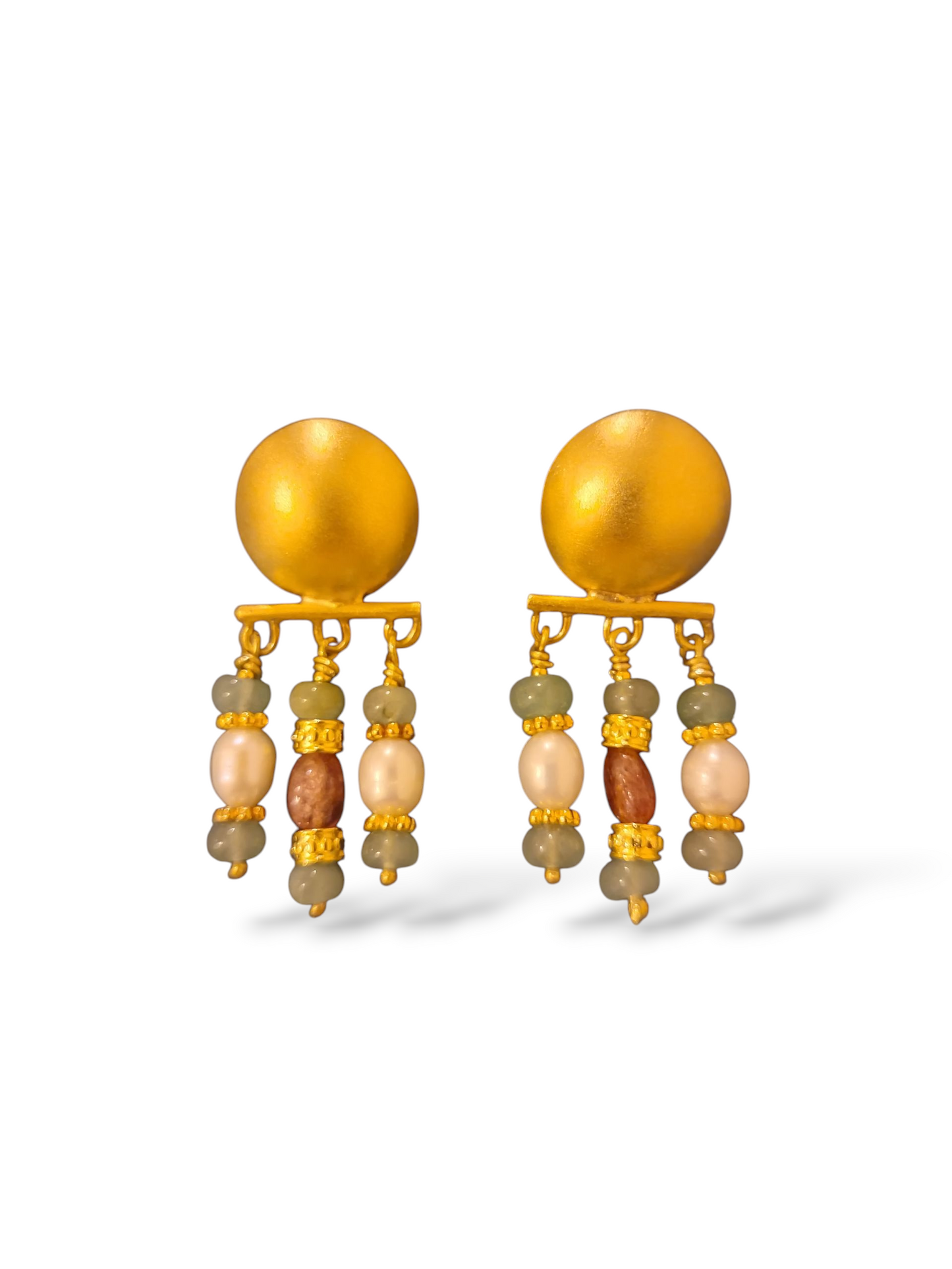 Rainfall Tourmaline Earrings
