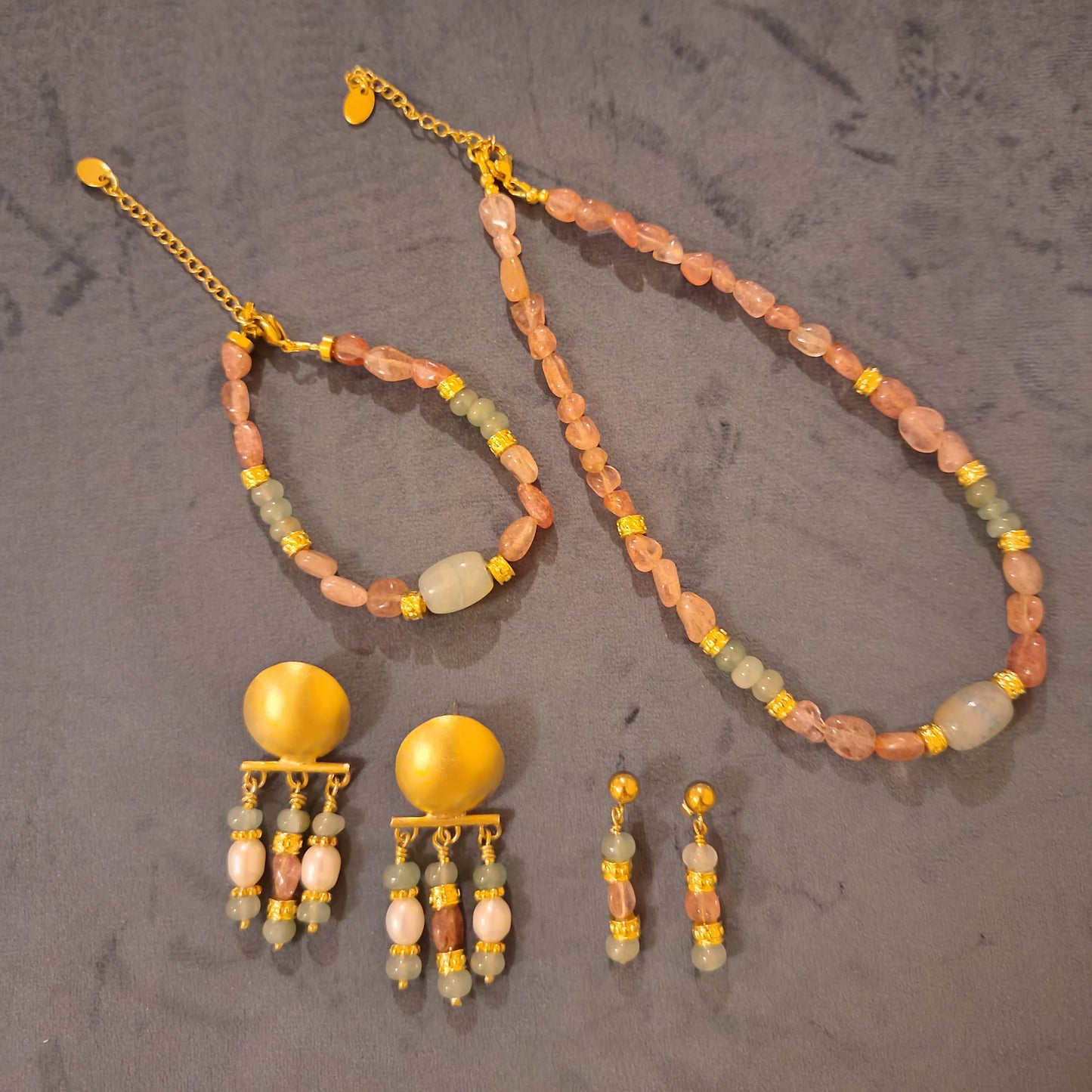 Rainfall Tourmaline Earrings
