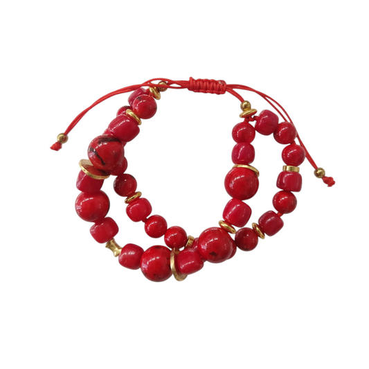 Red Coral Bracelet