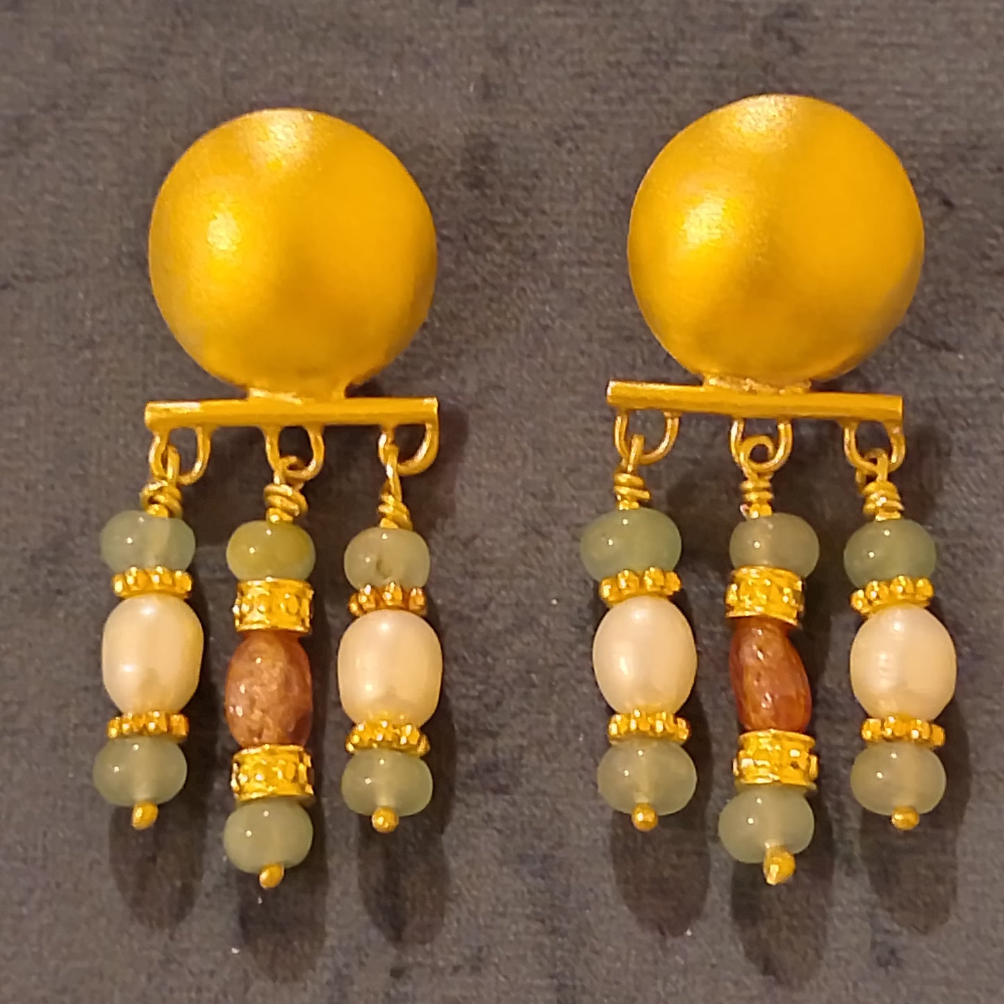 Rainfall Tourmaline Earrings