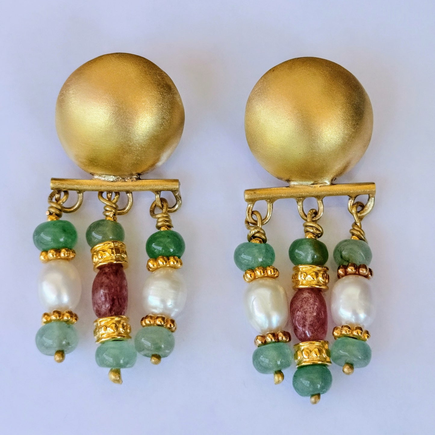 Rainfall Tourmaline Earrings