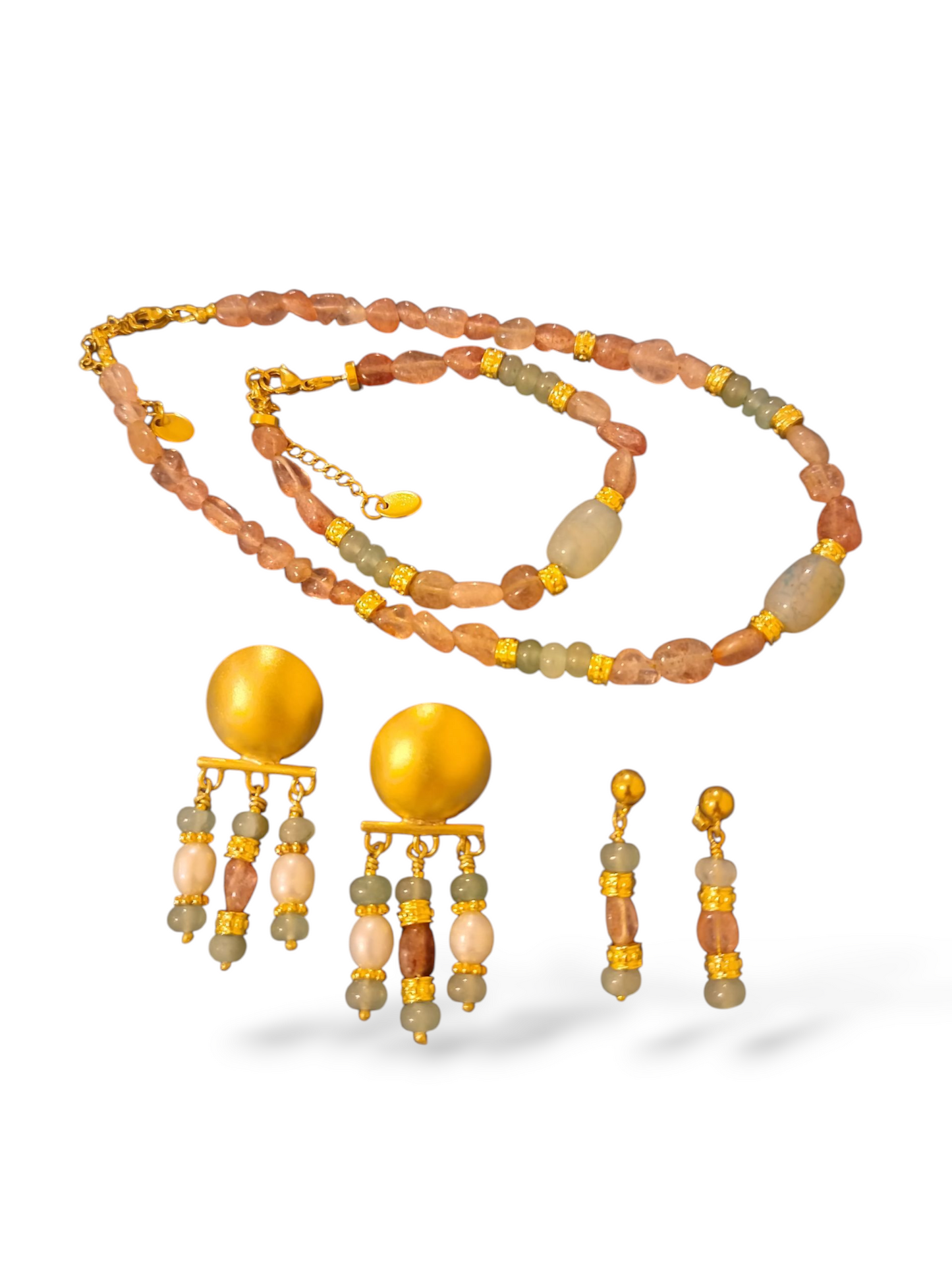 Rainfall Tourmaline Earrings
